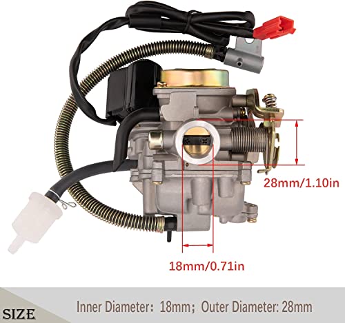 Mycheng MYCHENG-50 50Cc Carburetor 4 Stroke Gy6 High Performance 139Qmb Carburetor thumb #3