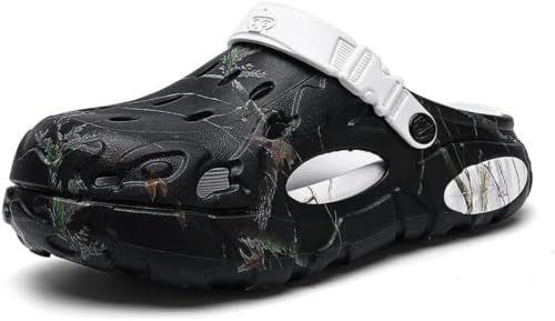 Zuecos de playa para hombre Hecatombic, zapatos de EVA ligeros para piscina, ducha y exterior