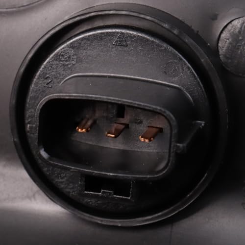 Image of TRQ 2 Piece Headlight Assembly Set Halogen Black Bezel Driver & Passenger Side Compatible with Toyota Tacoma 2016-2017 Without LED Daytime Running Lights Without Fog Lights TO2502243 TO2503243