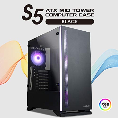 Build My PC, PC Builder, Zalman S5 Black