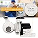 WPW10730972 W10130913 Washer Drain Pump Assembly by TOMOON - Replaces 8540024 W10117829-Exact for whirlpool Duet Washer,kenmore he2 plus,maytag 2000 3000 4000 series