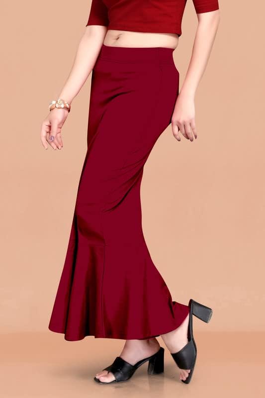 Robe de forme sirène jupon coton extensible pour mariage