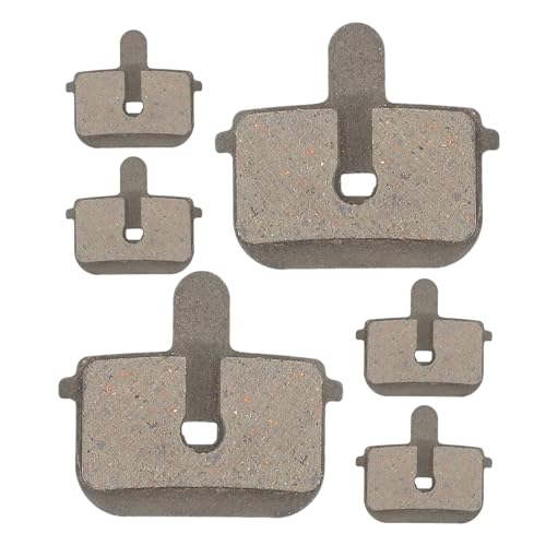 LEDMOMO 3 �y�A�� ���]�ԗp�f�B�X�N�u���[�L�p�b�h ������ �n�C�h�����b�N�����͋��� �}�E���e���o�C�N �d���o�C�N �d���X�N�[�^�[�Ή� �u���[