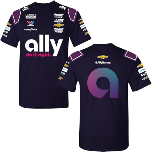 Alex Bowman Ally Sublimated Uniform Pit Crew T-Shirt