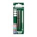 Monteverde USA Ballpoint Refill to Fit Montblanc Ballpoint Pens - Medium Point, Soft Roll, Blue (2 Pack) (M132BU)