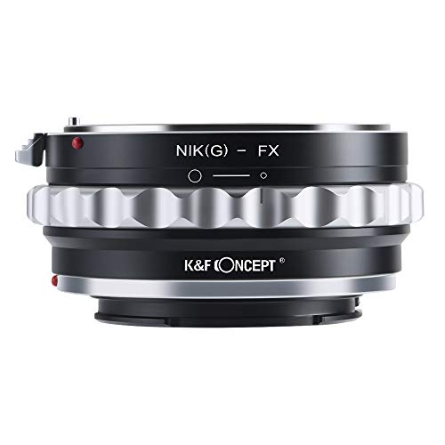 K&F Concept Camera Lens Adapter Ring Compatible With Ai G Af-S Mount Lens To Fuji Fx X-Pro1 Xt4 X-M1 X-A1 X-E1 Adapter #TOP4