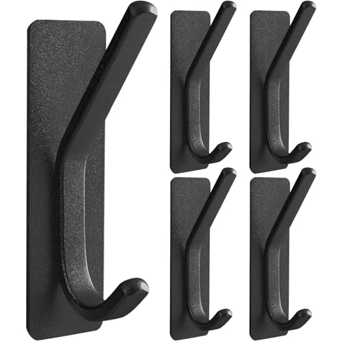La mejor selección de Colgador de Bolsas para comprar hoy. 43 PEURULAK Perchero Pared 5 Piezas Negro Ganchos Adhesivos para pared con Soporte 5kg y Adhesivo Fuerte Extra Resistente Organizador Soporta Ropa,Bolsos y Llaveros para Cocina,Baño...