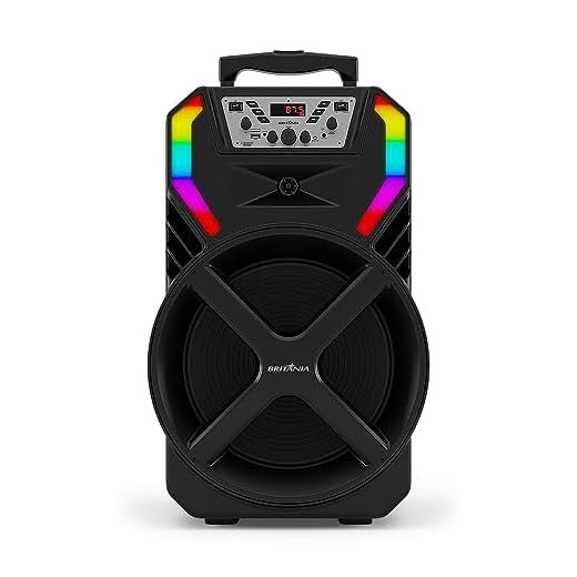 Caixa de Som Amplificada Britânia BCX12100 Woofer 12” 700W Bivolt