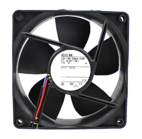 Ventilateur 4312NN 12VDC 12032 pour refroidissement de serveur PC