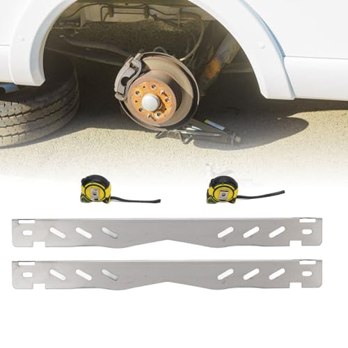 Plaques d'orteil d'alignement Eujgoov avec rainure unique pour géométrie auto - 7