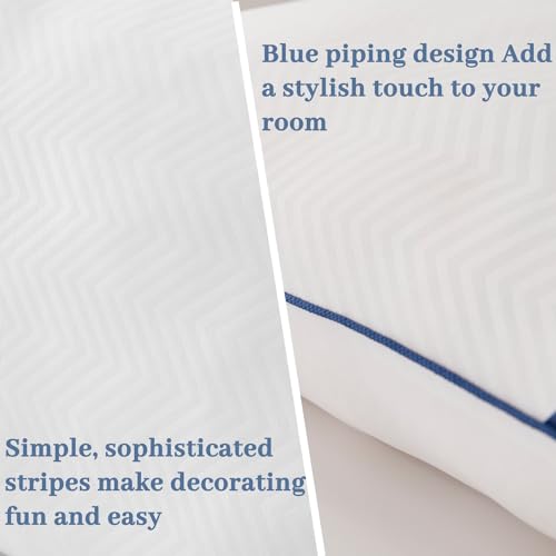 BedTreat Bed Pillows for Sleeping, Super Soft Down Alternative Pillows Queen Size Set of 2, Cooling Hotel Quality Pillows for Back, Stomach or Side Sleepers