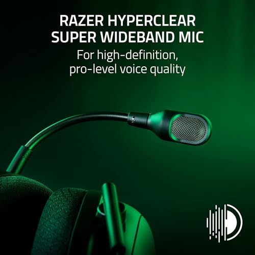Razer BlackShark V2 Pro Wireless Gaming Headset 2023 Edition: 50MM Titanium Drivers - HyperClear Super Wideband Mic - Noise-isolating Earcups - 70... - Image 3