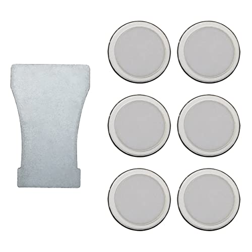 Ruiwaer 7PCS Ultrasonic Mist Maker Disk Fogger Replacement Ceramics Discs Ultrasonic Mist Maker Water Fogger Ceramics Discs Atomizer Humidifier Accessories Humidifier Parts