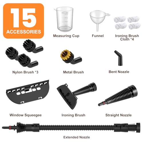 Pzmlu Handheld Steam Cleaner thumbnail 6