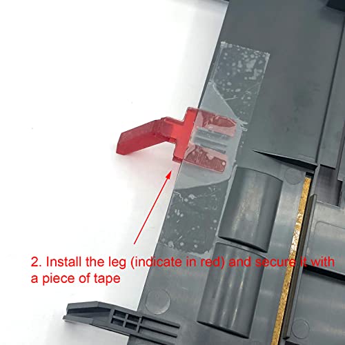 Bch Repair Kit -Fix Paper Tray Leg For 1Kr42-90043 Hp Officejet Pro 9000 Series: 9010, 9012, 9013, 9014, 9015, 9018, And 9019 #TOP3