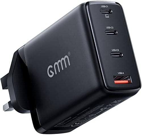 120W USB C Charger Plug USB A+USB C Power Adapter PD100W PPS Fast Charging Station GaN Type C Charge Block Compatible with MacBook Pro Air, iPhone 14 13 12 Pro, Pixel 6, Galaxy S22, Dell XPS Lenovo