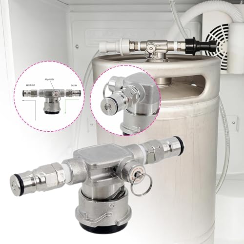 Distributeur de fût avec soupape pour éliminer la mousse