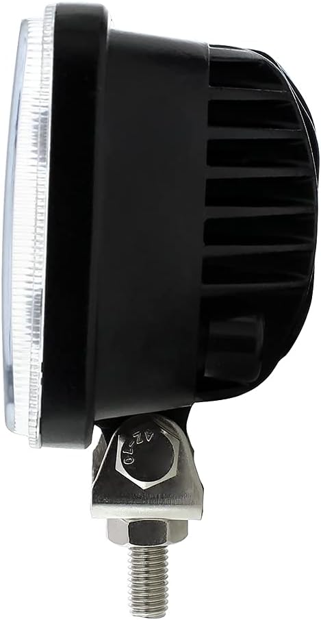 United Pacific 8 High Power LED Rectangular Work Light with Chrome Reflector, 36507