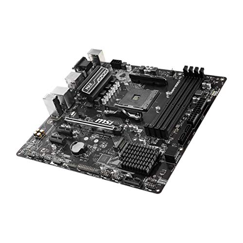 AMD Processador de desktop Ryzen 5 3600 6 núcleos de até 4,2 GHz com placa mãe para jogos B450M PRO-