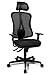 Produktbild TOPSTAR Bürodrehstuhl, Polyester, schwarz/schwarz