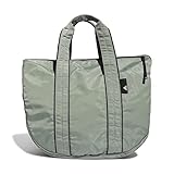 Volumen: 31,25 l adidas Damen Shopper W Studio Tote, Silver Green/Legend Ink/White, HT2451, NS