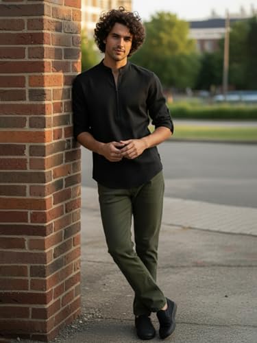 Image of Vida Loca Short Kurta for Men and Boys. (VFLX100)