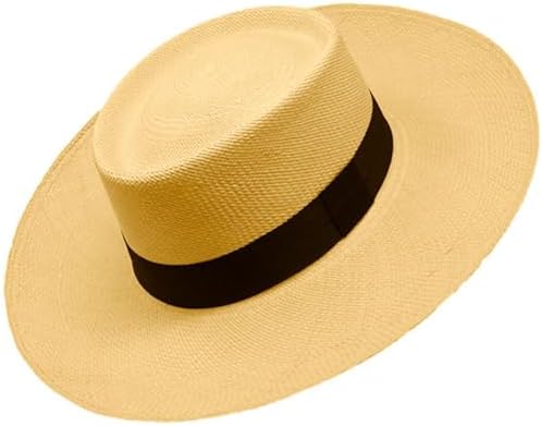 Gamboa Original Panama Hat Men Women Straw Wide Brim Hats Sombrer...