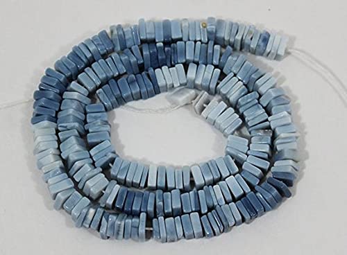 Perles Heishi opale bleue pour concevoir vos bijoux de vacances d'été