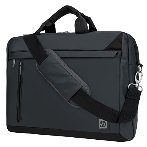 Stone Gray 15-inch Laptop Shoulder Bag Carrying Case Compatible with Acer Predator Helios 300, Swift 5 15"