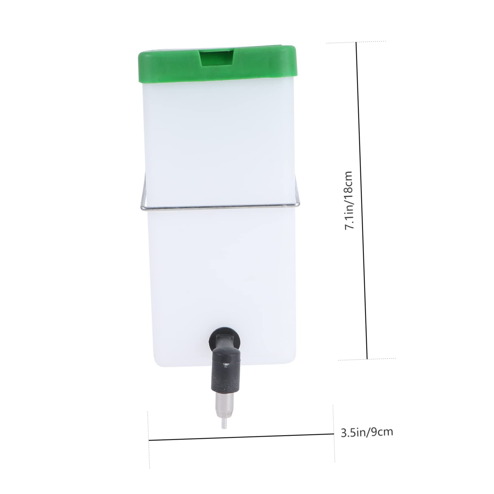 POPETPOP 3piezas Comedero Automático De Agua para Conejos Bebedero De Plástico Fuente De Agua para Jaula Diseño Sin Goteo y De Limpiar para Conejos y Animales