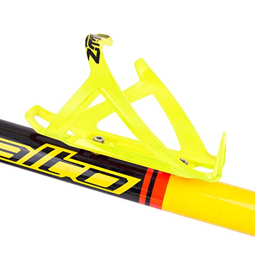 Lixada1 Lightweight High Strength Plastic Water Bottle Cage for Mountain Bike Road Bike, Bicycle Bottle Holder Yellow - Image 2
