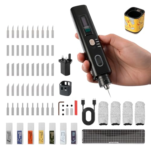 Coupe-ultrasons portable, 40 kHz 30 W, coupe-ultrasons filaire, outil de coupe sonique de haute précision pour impression 3D en cuir, acrylique, bois, plastique, bricolage, coupe multifonctionnelle