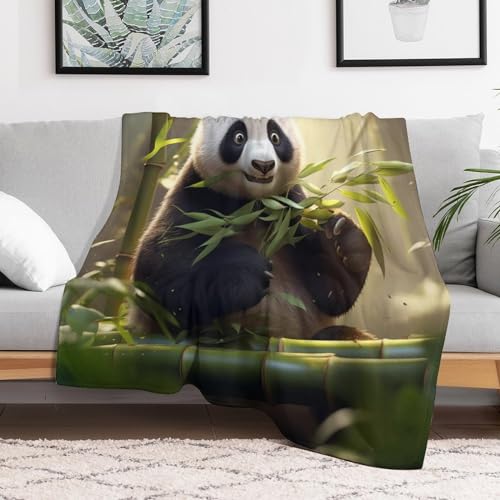 Plaid panda 140x180cm une idée cadeau utile et douce