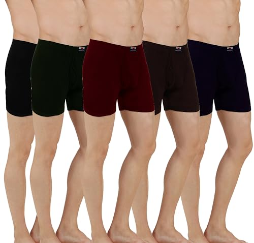 Image of HAP Men Inner Elastic Drawer Trunk /Underwear /Pack of Five