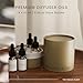 The Magic Scent Discovery Set - Mahogany & Teakwood, White Tea, Baccara, & Santal Hotel & Home Luxury Scents - Diffuser Oil Scents for Home, Designed for All Diffusers - 4x10 mL