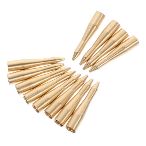 NAMOARLY 12Pcs Metal Shafts Replace Thread Rods Durable Shaft Accessories for Outdoor Use Compatible Soft Tip for Beginners and Professionals