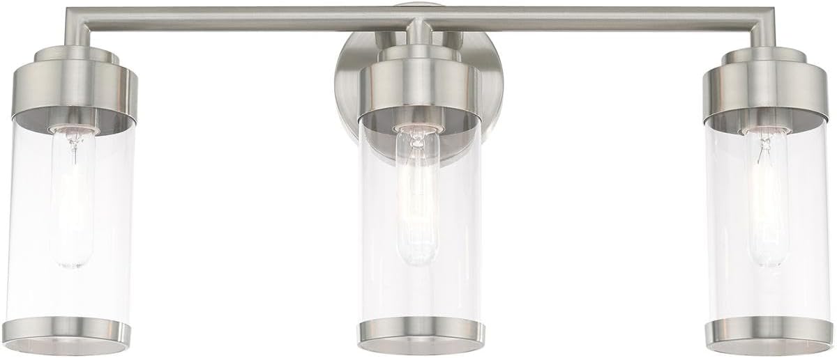Livex Lighting 3 Lt Brushed Nickel Bath Vanity 10363-91