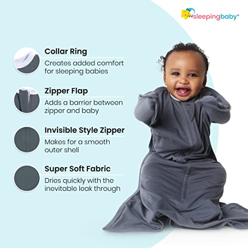 image for SleepingBaby Cotton/Cotton Blend Zipadee-Zip Swaddle Transition Baby S
