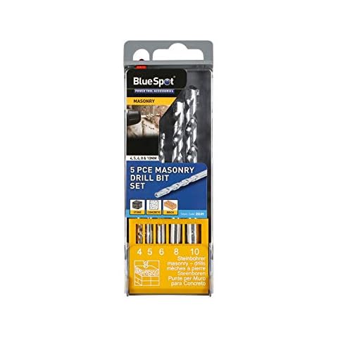 Blue Spot 20149 Masonry Drill Bit Set Cover