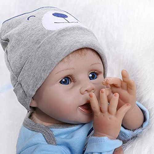 ZIYIUI Reborn Dolls-22inch 55cm Realistic Baby Dolls,Soft Vinyl Silicone ,Reborn Dolls Boy,that Look Real Newborn Baby,Cute Baby Boy,Lifelike Baby Doll Weighted