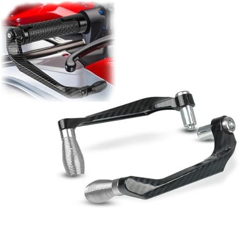 Protège-mains moto Honda Hornet CB600F CB599 protection levier argent