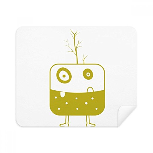 Chiffon de nettoyage pour écran de téléphone au bureau motif monstre univers x2