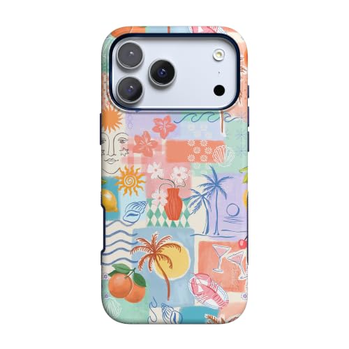 Casely iPhone 18 Pro Max Case | Tropical Heat | Beachy Collage | Bold Protective Design | Compatible with MagSafe by Casely - Used condition - US$33.71