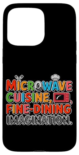 MICROWAVE CUISINE FINE DINING IMAGINATION �X�}�z�P�[�X iPhone 15 Pro Max �p