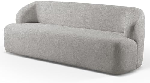 Sofá 4 Lugares Espaçoso e Confortável Formarto Orgânico Minimalis...