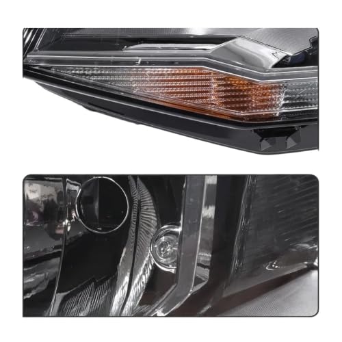 Feux avant pour Caddy 2016-2024 optique de phare avant de remplacement sans ampoule