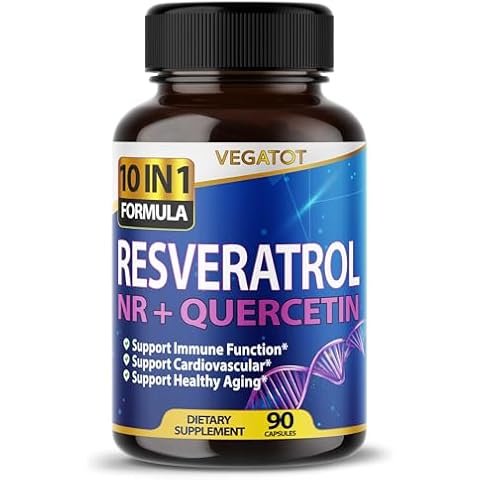 VEGATOT 10 in 1 Resveratrol Supplement Cover