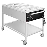 GGM Gastro Bain-Marie-Thermowagen 1,95 kW 3x GN 1/1