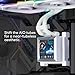 Lian Li Hydroshift 360 AIO - Pre-Installed 3 TL Fans, Side-Mounted Coolant Pathway, 2.88” LCD Screen 480 x 480 Res. Captured Images & Recorded Videos -LGA 1851,1700, 1200, AM5, AM4 - White (HSLCD36TW)
