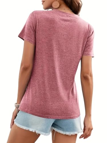 60th Birthday Gift Shirts Vintage 1965 Shirt for Women Letter Print Retro Party Tops Short Sleeve Casual Tee4